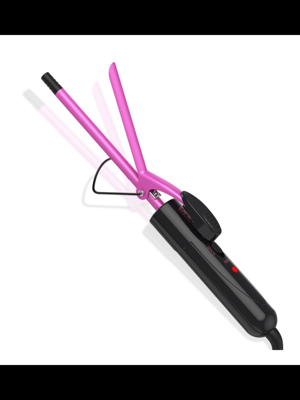 Pink 3/8 Inch Hair Curling Iron